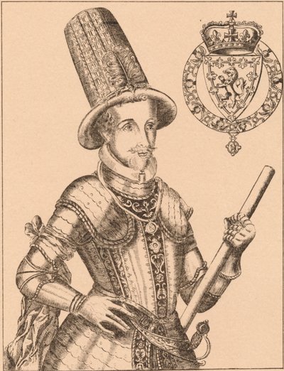 James VI av Skottland, James I av England og Irland 1566-1625, 1889 av James Stirling