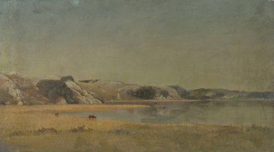 Landskap (olje på lerret) av James Suydam