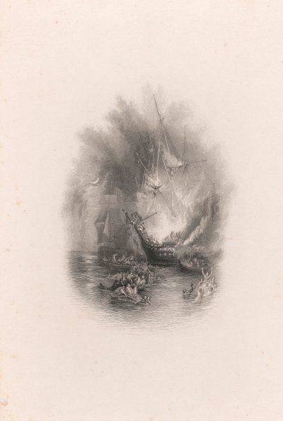 Fire at Sea (vignett) av James T. Willmore