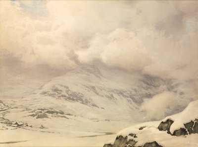 En verden av snø og skyer av James Thomas Watts