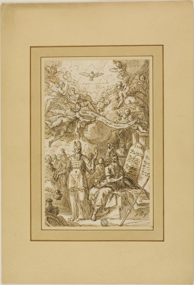 Moses og lovtabellene av James Thornhill