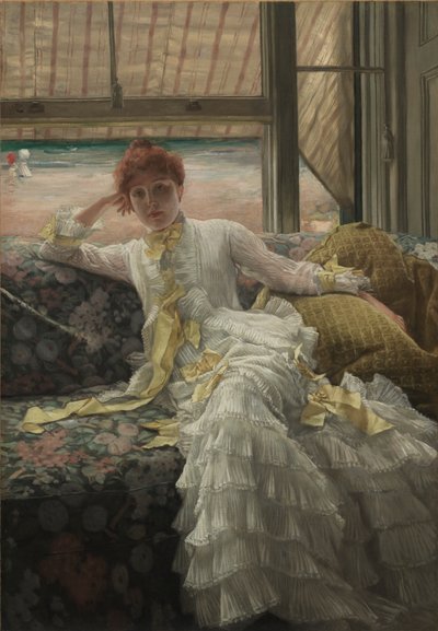Seaside (juli: eksemplar av et portrett) av James Tissot