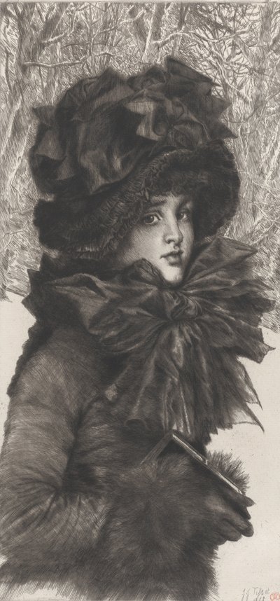 Søndag morgen, 1883. av James Tissot
