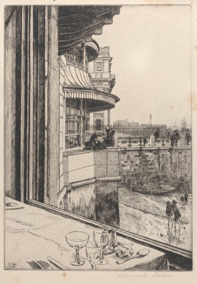Trafalgar Tavern, Greenwich, 1878. av James Tissot