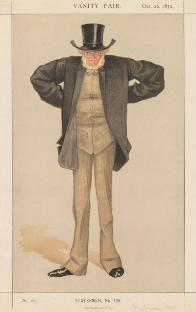 Vanity Fair: Statesman, nr. 128 "Newcastle-on-Tyne" av James Tissot