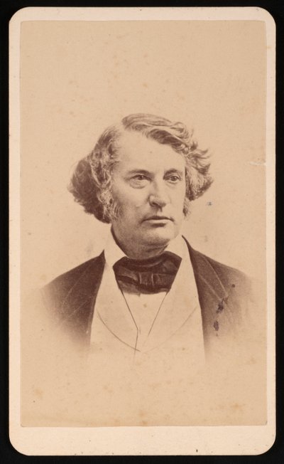 Portrett av Charles Sumner 1811-1874, før 1874. av James Wallace Black