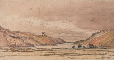 Dolbadarn slott av James Ward
