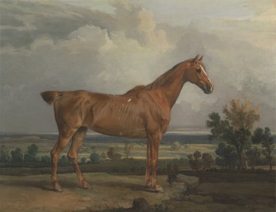 Jeger i et landskap av James Ward