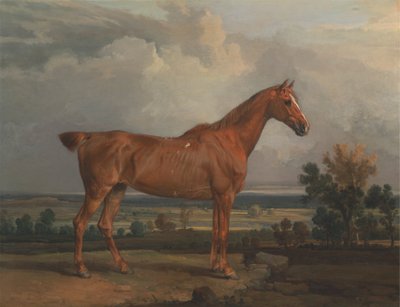 Jeger i et landskap av James Ward