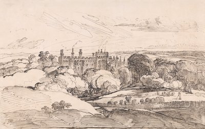 Lea Castle over skogene av James Ward
