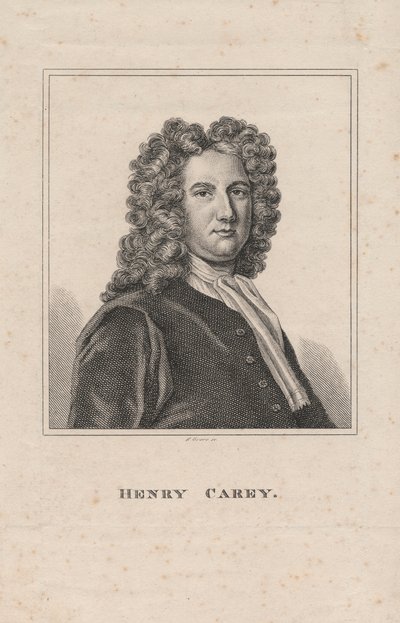 Henry Carey, gravert av R. Grave, ca. 1800 av James Wasdail