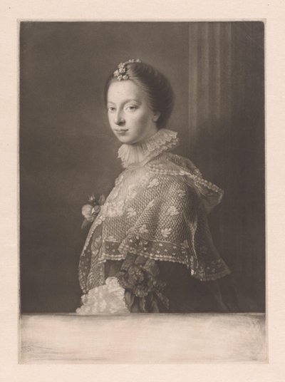 Portrett av Janet Erskine av James Watson (prentmaker)