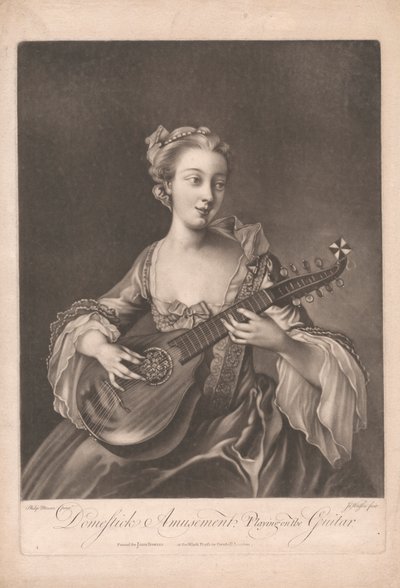 Domestick Amusement: Spille gitar av James Watson