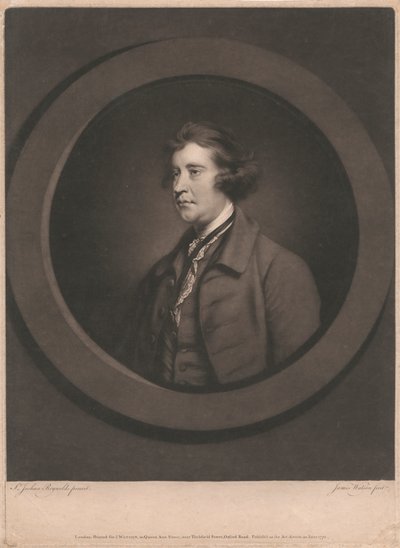 Edmund Burke av James Watson