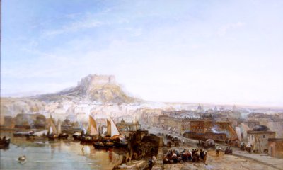 Utsikt over Cartagena, Spanias østkyst av James Webb