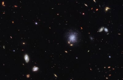 Kilonova og Host Galaxy av James Webb Space Telescope (NASA)
