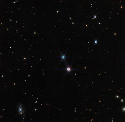 Sjelden utsikt over Neptuns ringer av James Webb Space Telescope (NASA)
