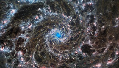 The Heart of the Phantom Galaxy av James Webb Space Telescope (NASA)