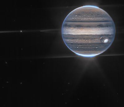 Webbs Jupiter-bilder viser frem Auroras, Hazes av James Webb Space Telescope (NASA)