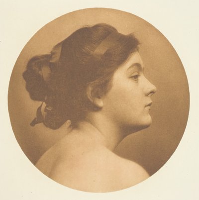 En studie, c. 1899. av James Wells Champney