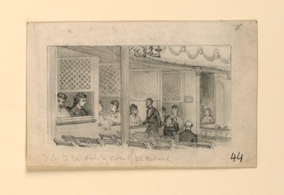 Teater interiør av James Wells Champney