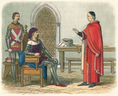 Gascoigne nekter å dømme en prelat eller jevnaldrende, 1405 1864 av James William Edmund Doyle