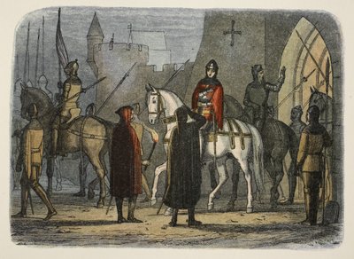 Henry V marsjerer ut mot Lollards, fra A Chronicle of England BC 55 til AD 1485, pub. London, 1863 av James William Edmund Doyle