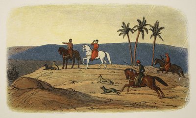 Kong Richard I nekter å se på den hellige by, etter å ha mislyktes i å erobre den, fra A Chronicle of England BC 55 til AD 1485, pub. London, 1863 av James William Edmund Doyle