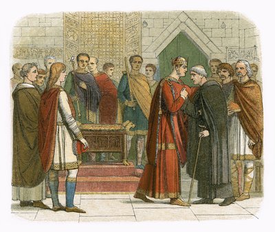Kong William I retter retten til de engelske lederne av James William Edmund Doyle