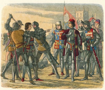 Mordet på prins Edward, 1471 1864 av James William Edmund Doyle