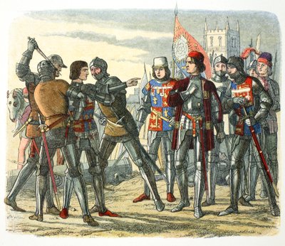 Drap på prins Edward etter hans fange av kong Edward IV, 1471 1864. av James William Edmund Doyle