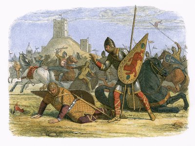 Robert såret sin far, kong William I av James William Edmund Doyle