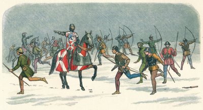 Stratagem av Lord Fauconbridge i Towton, 1461 1864 av James William Edmund Doyle