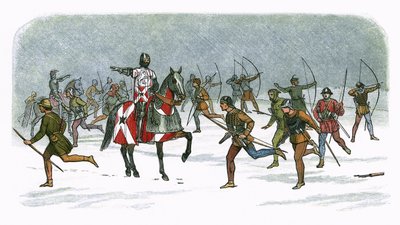 Strategi til lord Fauconbridge i Towton av James William Edmund Doyle