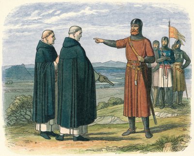Wallace avviser de engelske forslagene, 1297 1864 av James William Edmund Doyle