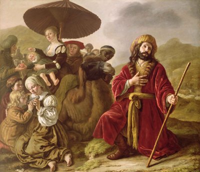 Jakob søker Esaus tilgivelse av Jan (1620 76) Victors