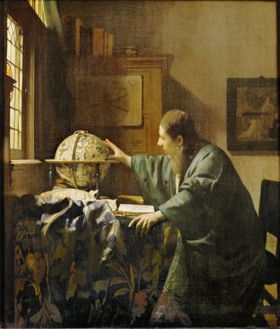 Der Astronom von Jan (1632-75) Vermeer