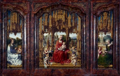 Malvern-Triptychon von Jan (c.1472-c.1533) Gossaert