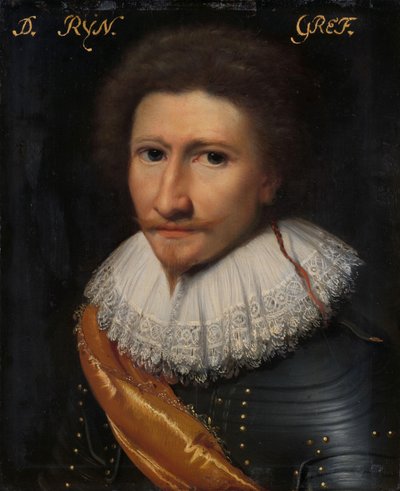 Portrett av Johann Conrad von Salm, Waldgrave og Rhinegrave van Dhaun av Jan Antonisz van Ravesteyn (workshop of)