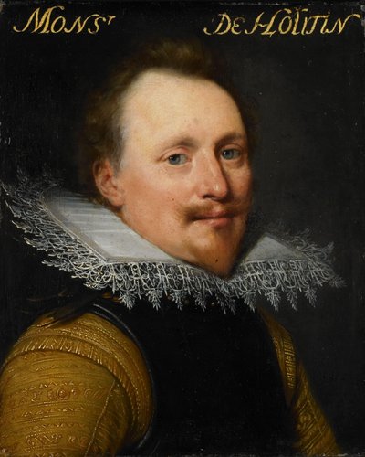 Portrett av Willem de Soete de Laeke, Lord of Hautain av Jan Antonisz van Ravesteyn (workshop of)