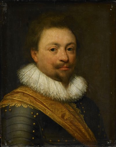 Portrett av William, greve av Nassau-Siegen av Jan Antonisz van Ravesteyn (workshop of)