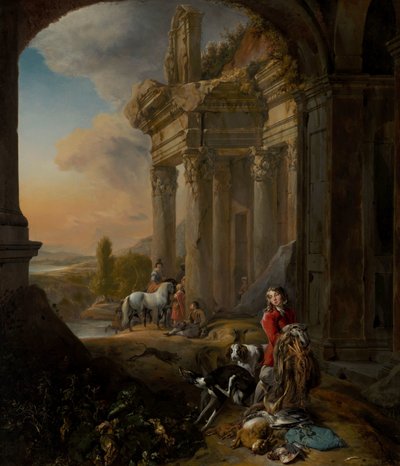 Etter jakten Na de jacht (Etter jakten) av Jan Baptist Weenix