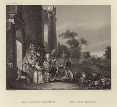 Knivsliperen av Jan Baptist Weenix