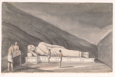 Adams Berg (Mulkirigala), liggende Buddha av Jan Brandes (signed by artist)