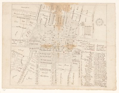Kart over Batavia av Jan Brandes