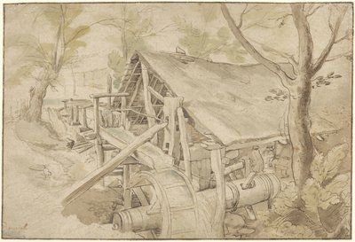 Smi i skogen av Jan Brueghel (I) (circle of)