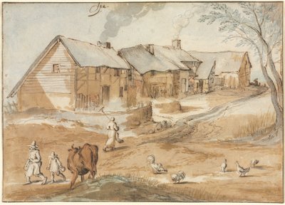 Utsikt over Spa av Jan Brueghel