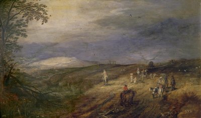 Skogsveien av Jan Brueghel the Elder