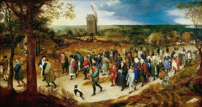 The Wedding Procession The Wedding Procession. av Jan Brueghel the Elder