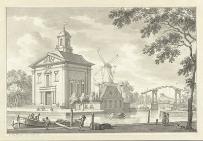 Den engelske kirke i Rotterdam av Jan Bulthuis
